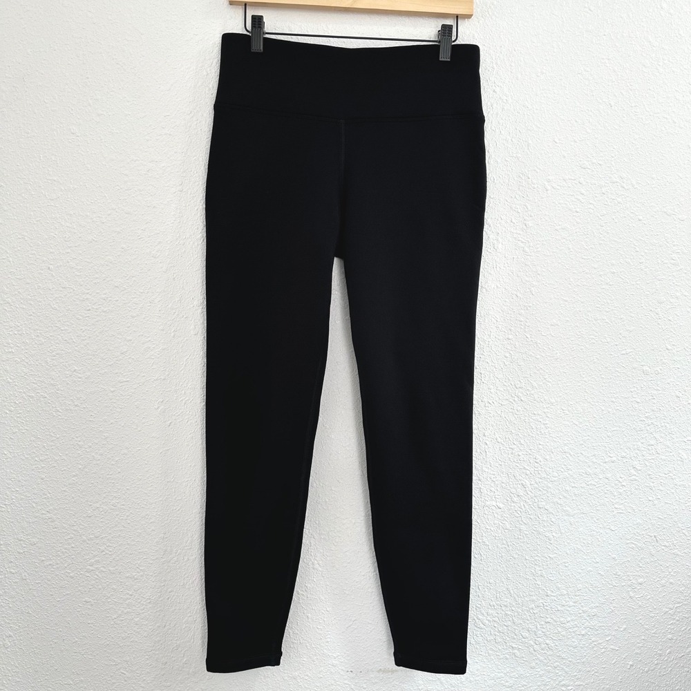 Athleta Altitude Tight Polartec‎ Power Stretch Womens Medium Black Athleisure